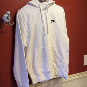 Nike Classic White Hoodie for Men